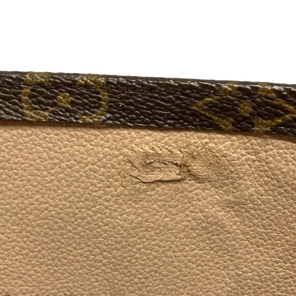 Auth LOUIS VUITTON Sac Plat M51140 Monogram - MI0958 Handbag Monogram Canvas - Picture 12 of 12